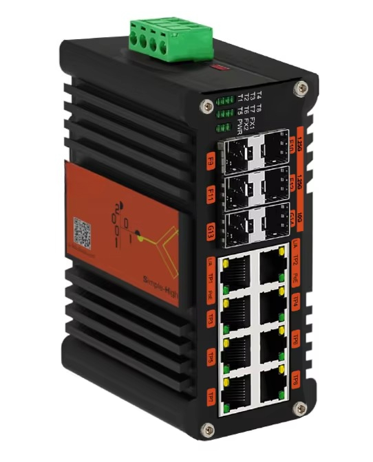 Sfp+ 10G Managed Switch 8 Port - Switch Ethernet Terkelola Industrial L2+ 8-Port