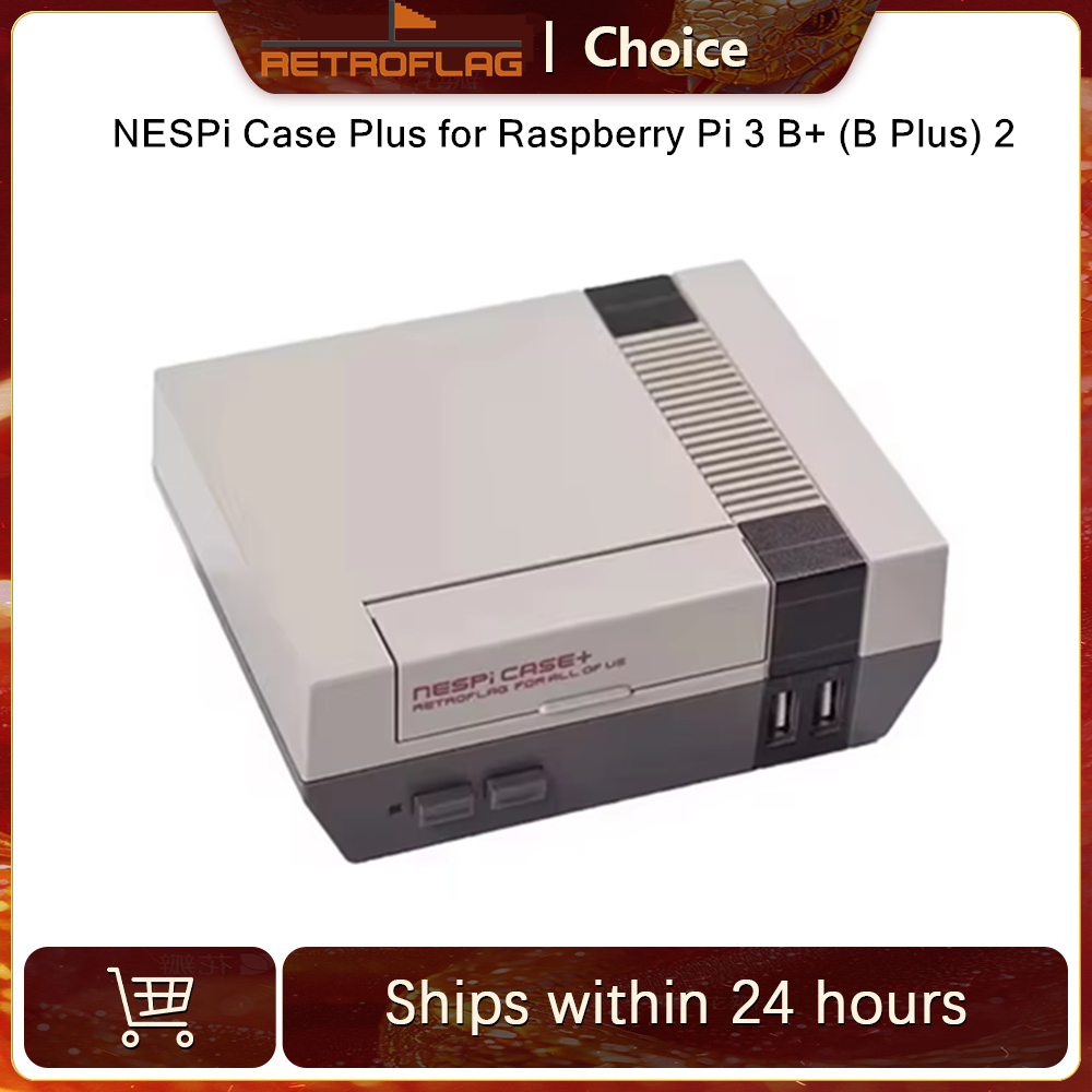 Turing Pi 2 - Casing Retroflag NESPi Plus Tombol Daya