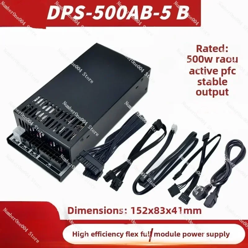 PSU ATX Flex 500W 80Plus Gold  - Atx Power Supply 1U Flex 500W ulasan dan harga