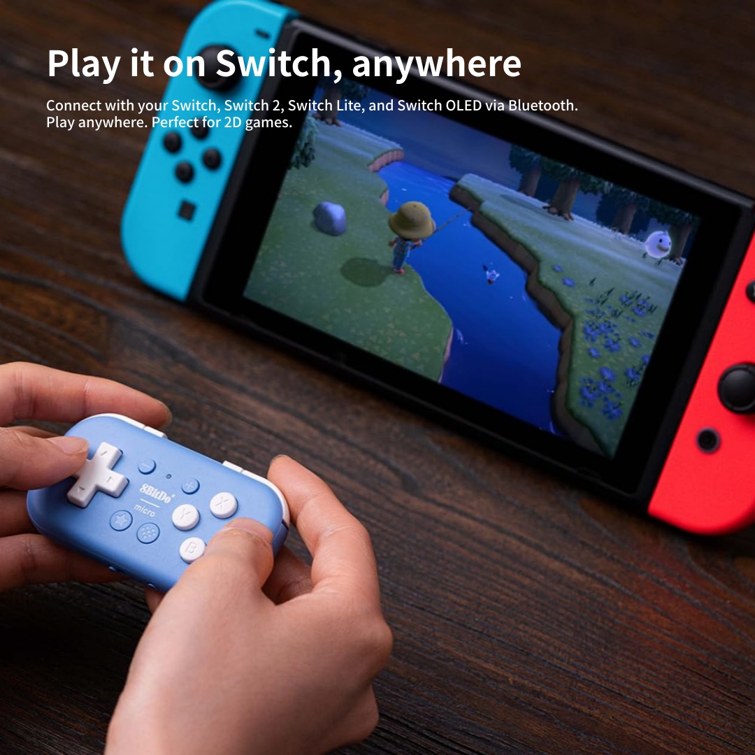 8BitDo Micro, Gamepad Bluetoot - Turing Pi 2 ulasan dan harga