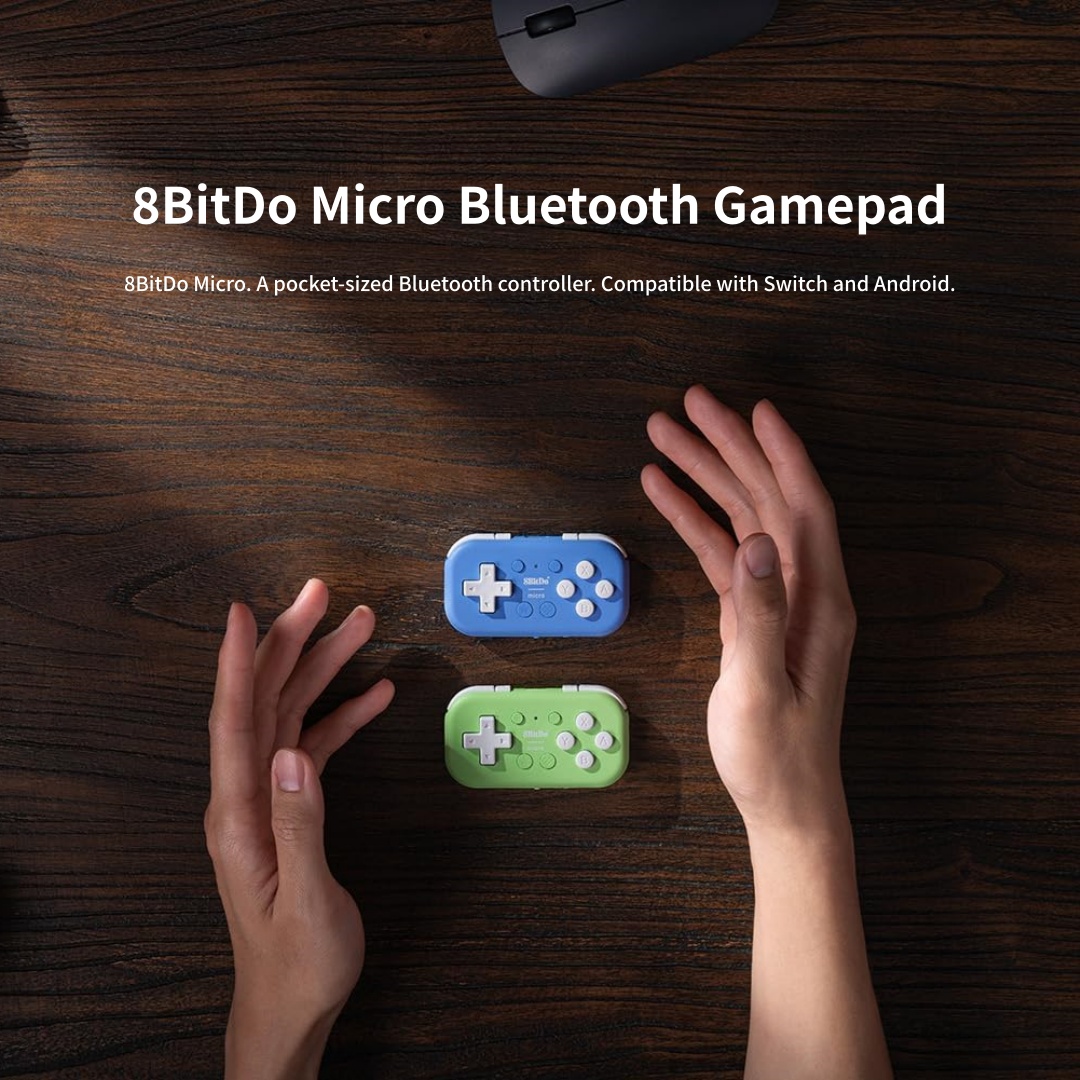 8BitDo Micro, Gamepad Bluetoot - Turing Pi 2 ulasan dan harga