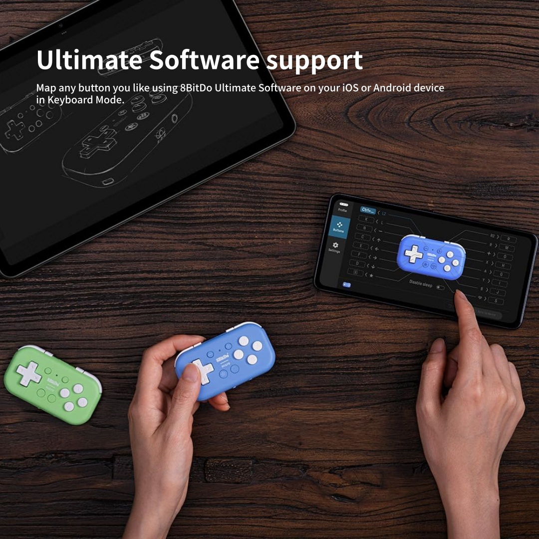 8BitDo Micro, Gamepad Bluetoot - Turing Pi 2 ulasan dan harga